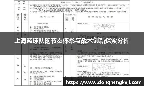 上海篮球队的节奏体系与战术创新探索分析